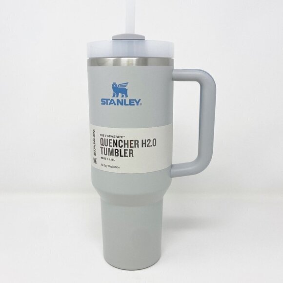 STANLEY | The Quencher H2.0 FLOWSTATE Tumbler 40 OZ Fog NWT - Picture 1 of 7